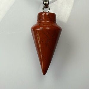 Red Stone Pendant Necklace